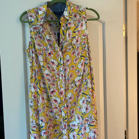 Tommy Hilfiger flower button down dress - Picture 1 of 3